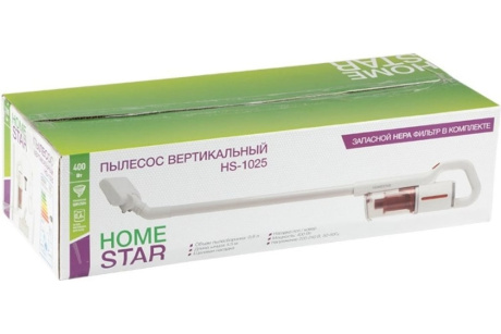 Купить Пылесос вертикальный HomeStar HS-1025 бел фото №7