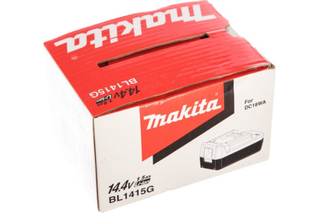 Купить Батарея аккумуляторная Makita BL1415G 14 4В фото №5