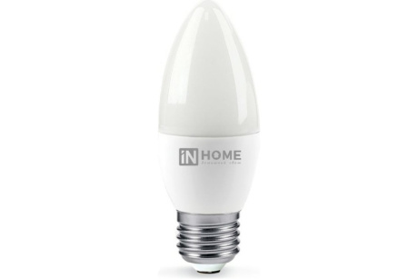 Купить Лампа светодиодная IN HOME LED-СВЕЧА-VC 11Вт 230В Е27 4000К 820Лм фото №1
